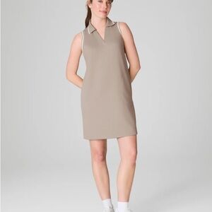 SPANX AirEssentials® Pique
Polo Tank Dress | Ashwood - large